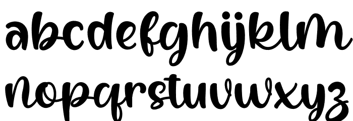 London SummerDemo Font LOWERCASE