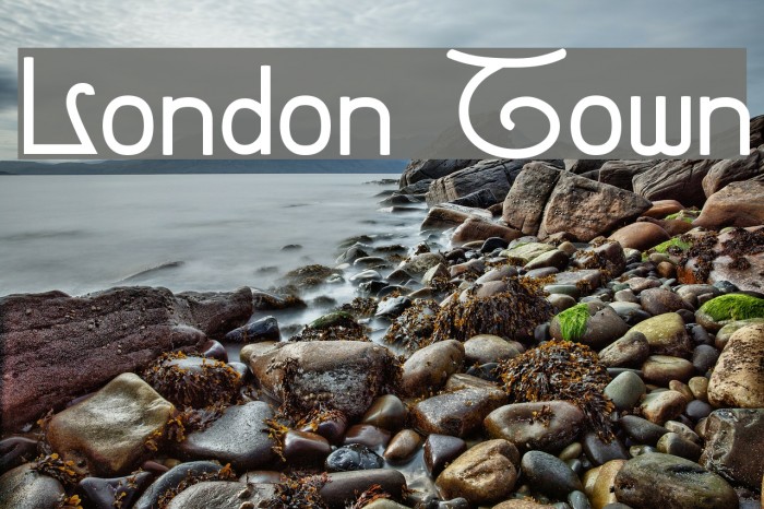 London Town Font examples
