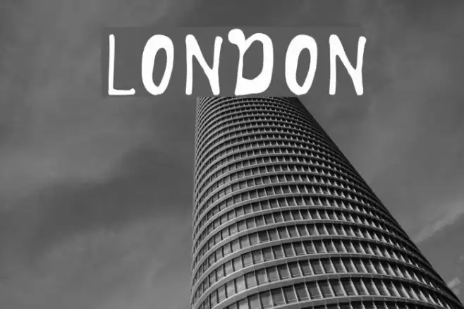 London Font examples