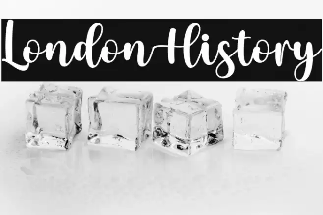 LondonHistory Font examples