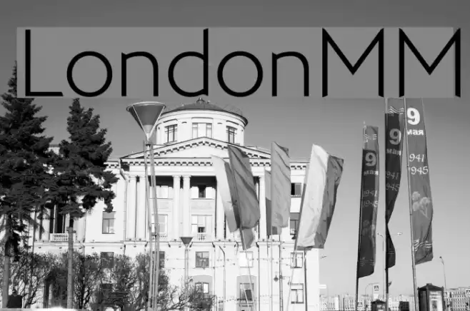 LondonMM Шрифта examples