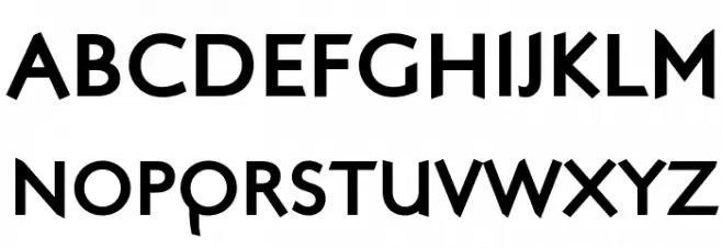 LondonTwo Schriftart Groß