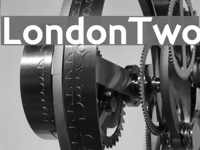 LondonTwo Font examples