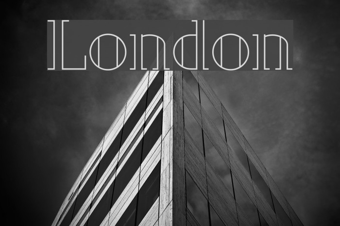 London Font examples