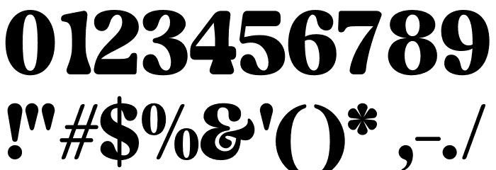 Londona Font OTHER CHARS