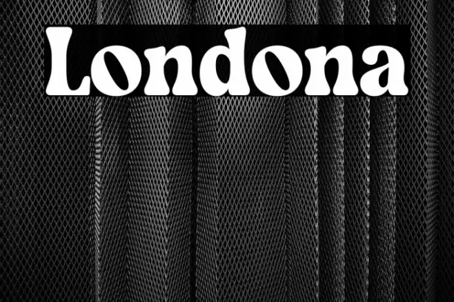 Londona Font examples