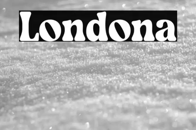 Londona Font examples