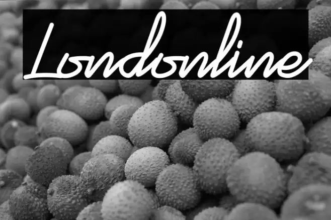 Londonline Font examples