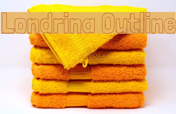 Londrina Outline Font examples