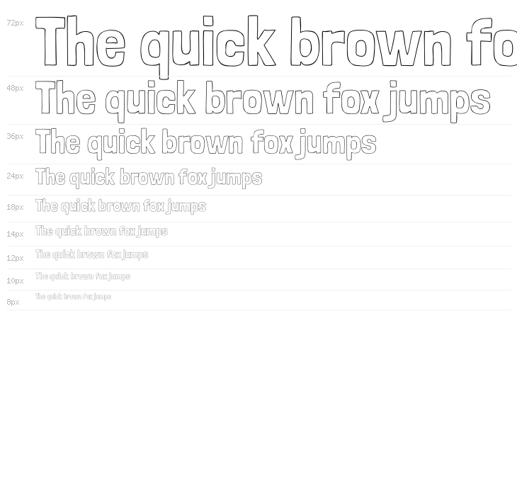 Londrina Outline Waterfall