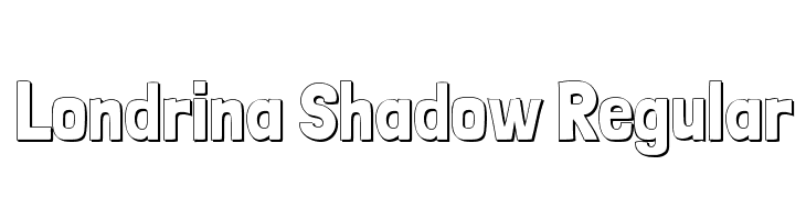 Londrina Shadow Regular Font