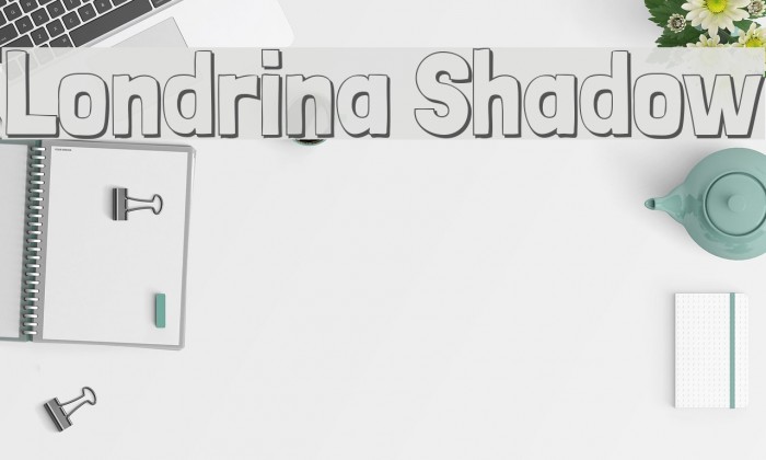 Londrina Shadow Font examples