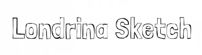 Londrina Sketch  font caratteri gratis