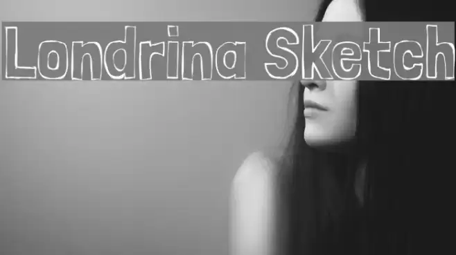 Londrina Sketch Fonte examples