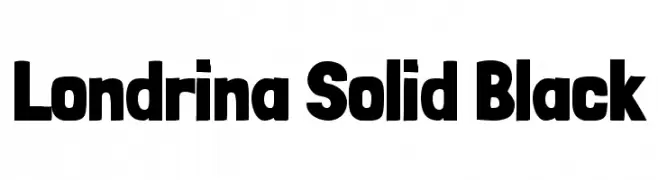 Londrina Solid Black  Descarca Fonturi Gratis