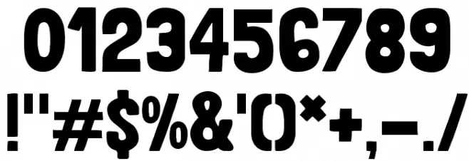Londrina Solid Regular Font OTHER CHARS