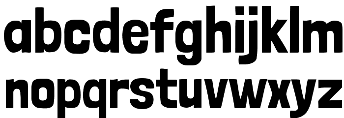Londrina Solid Regular Font LOWERCASE