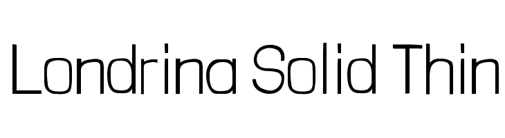 Londrina Solid Thin  baixar fontes gratis