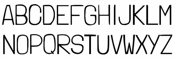 Londrina Solid Thin Schriftart Groß