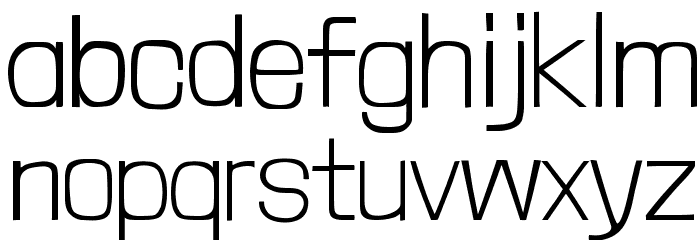Londrina Solid Thin Font LOWERCASE