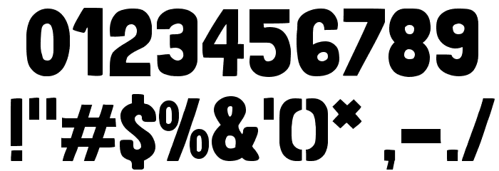 Londrina Solid Font OTHER CHARS
