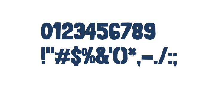 LondrinaBlack-Regular Other Characters