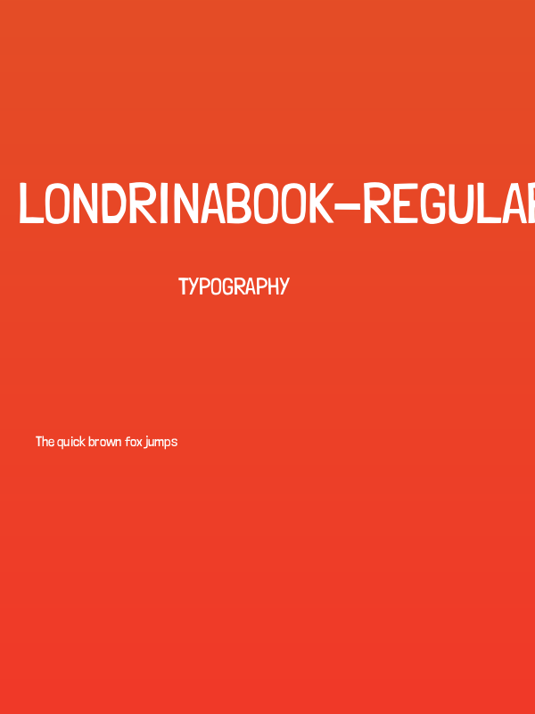 LondrinaBook-Regular Poster