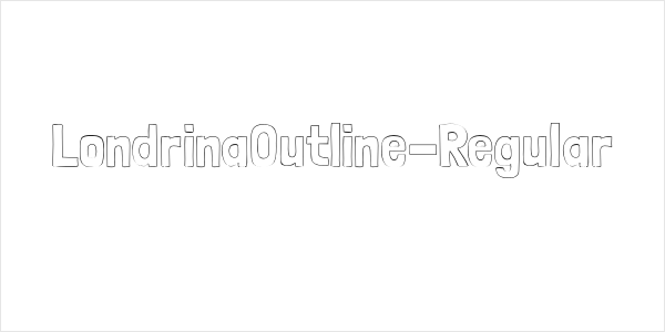LondrinaOutline-Regular Logo