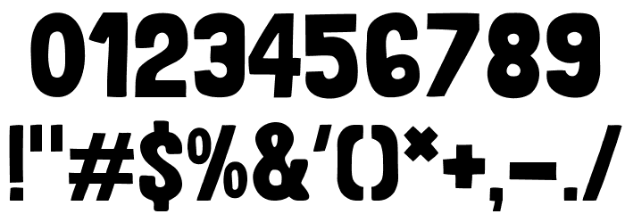 LondrinaSolid-Regular Font OTHER CHARS