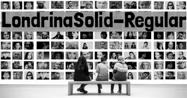 LondrinaSolid-Regular フォント examples