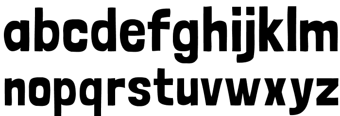 LondrinaSolid-Regular Font LOWERCASE