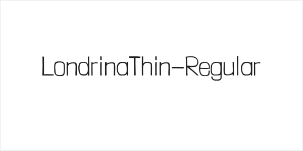 LondrinaThin-Regular Logo