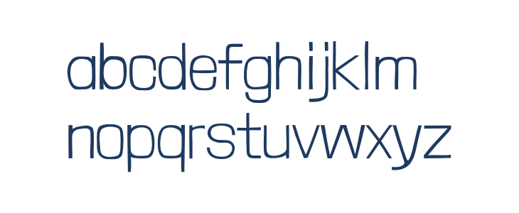 LondrinaThin-Regular Lowercase