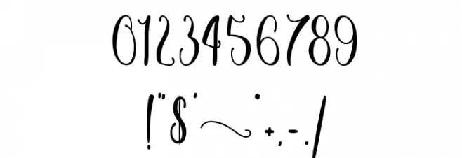 Lonely Basket Font OTHER CHARS