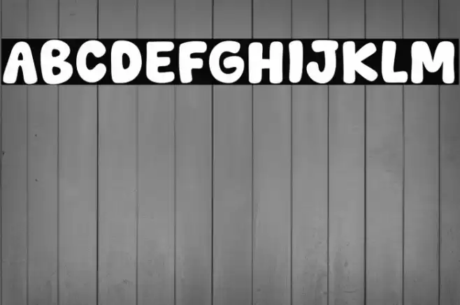 Lonely Coffee خط examples