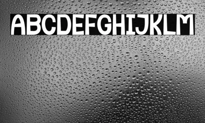 Lonely Night Font examples