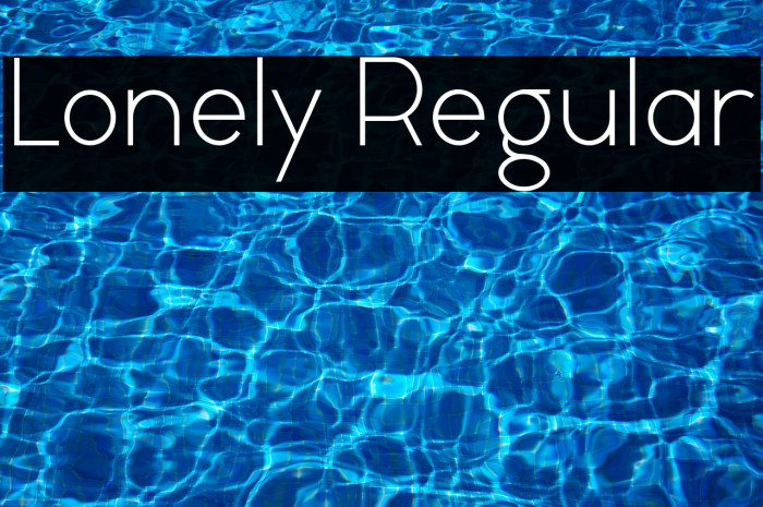 Lonely Regular Example 1