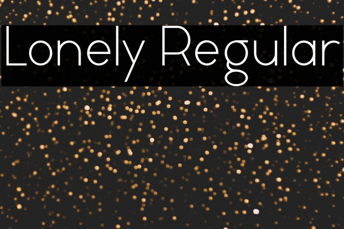 Lonely Regular Example 3