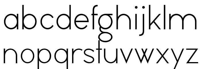 Lonely Regular Font LOWERCASE