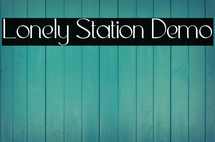 Lonely Station Demo Example 1