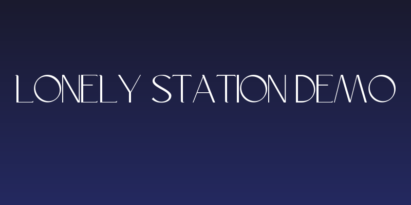 Lonely Station Demo Social Header