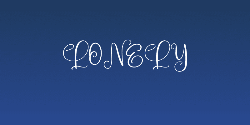 Lonely Social Header