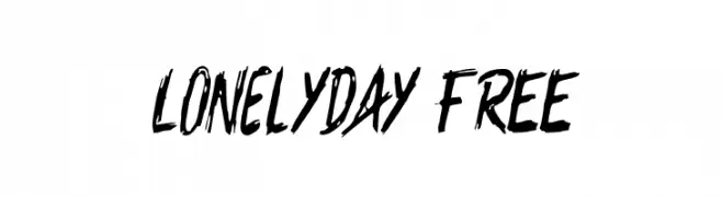 Lonelyday FREE  تنزيل الخطوط