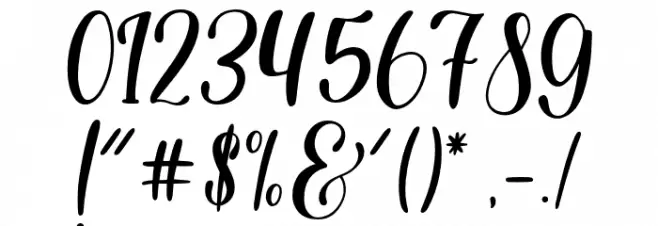 Lonelyday Font OTHER CHARS