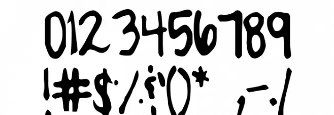 LonesomeFont Font OTHER CHARS