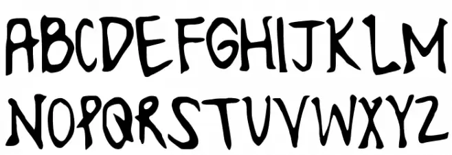 LonesomeFont Fuentes MAYÚSCULAS