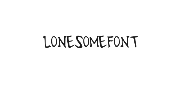 LonesomeFont Logo