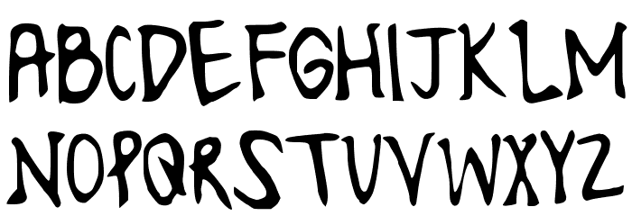 LonesomeFont Font LOWERCASE