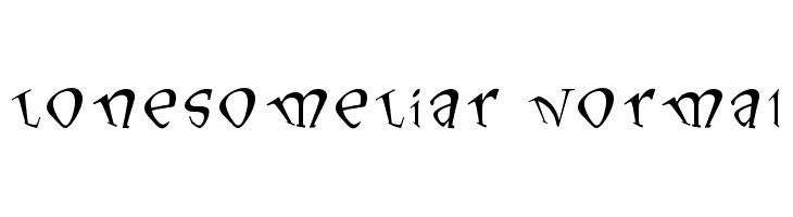 LonesomeLiar Normal  Fuentes Gratis Descargar