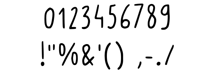 Long Baton Regular Font OTHER CHARS